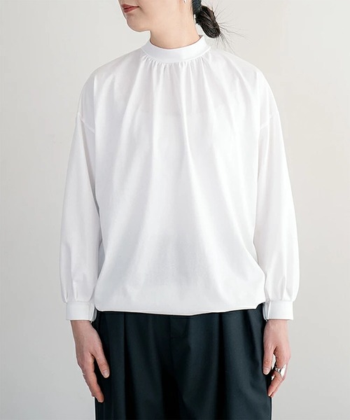 SOLAMONAT（ソラモナ） tシャツ ジェラート天竺 ハイネックドロー