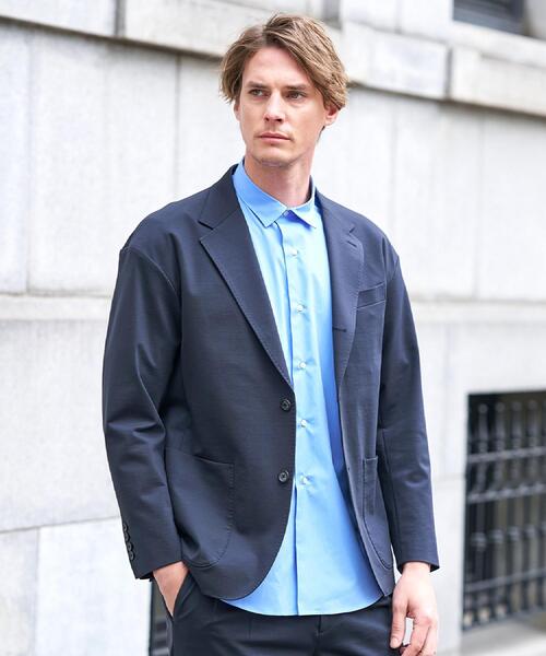 ジャケット テーラードジャケット 「干場義雅×MOVB×DRESSTERIOR」トリプルコラボ DUPLEX COTTON コンフォートジャケットの画像