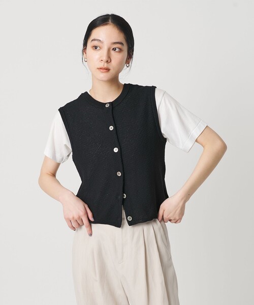 BEAUTY＆YOUTH UNITED ARROWS ベスト ジレ コットンポリエステル