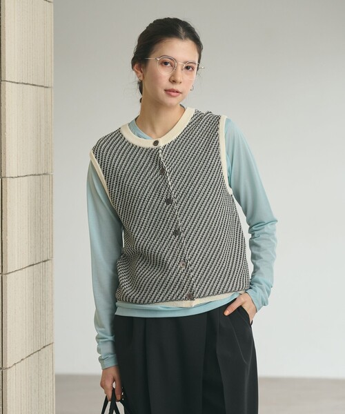 BEAUTY＆YOUTH UNITED ARROWS ベスト ジレ コットンポリエステル