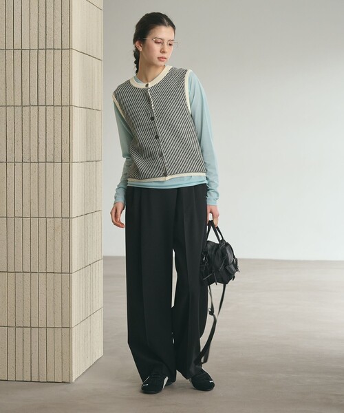 BEAUTY＆YOUTH UNITED ARROWS ベスト ジレ コットンポリエステル