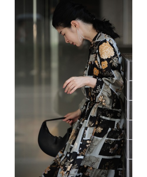 「CAWAII」 長袖ワンピース FREE ブラック レディース_画像3