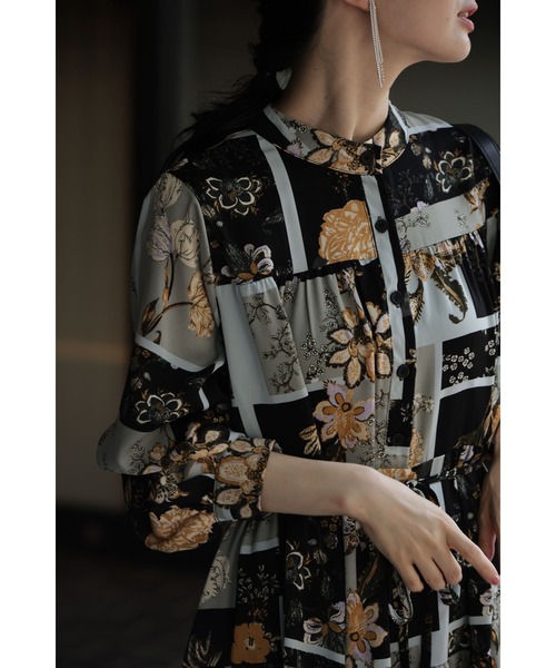 「CAWAII」 長袖ワンピース FREE ブラック レディース_画像5