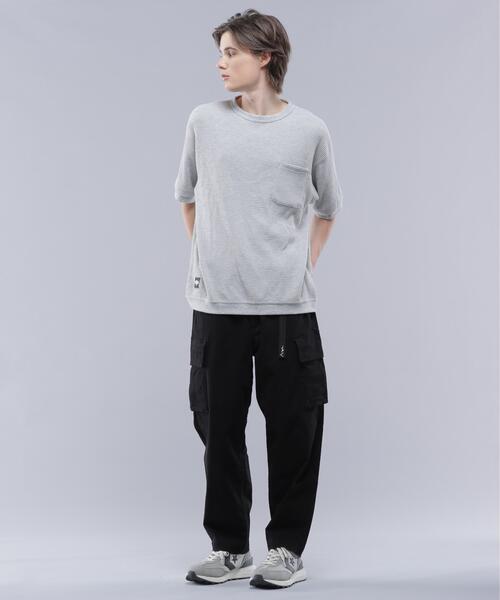 「MANASTASH」 半袖Tシャツ L グレー メンズ_画像7