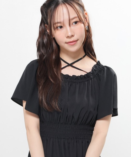 Honeys（ハニーズ） ワンピース オフショル2wayワンピ : ZOZOTOWN