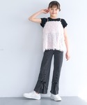 パンツ 「WEB限定セール」キッズ デニムレー...の詳細画像4