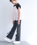 パンツ 「WEB限定セール」キッズ デニムレー...の詳細画像5