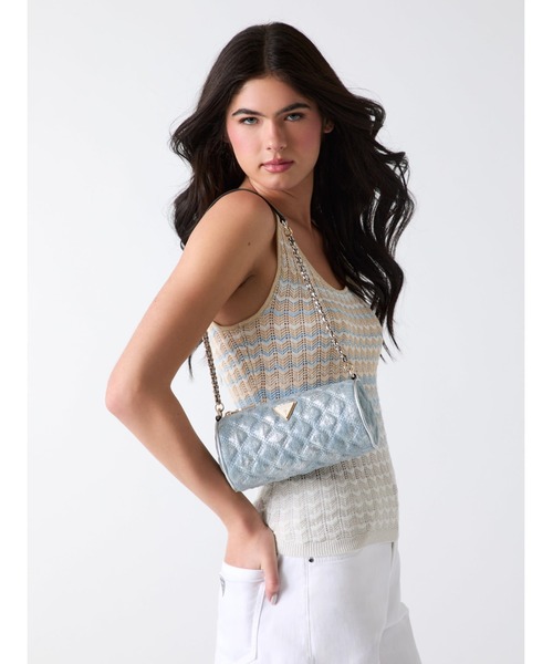 GUESS（ゲス） ショルダーバッグ バッグ GIULLY II Mini Barrel Bag 