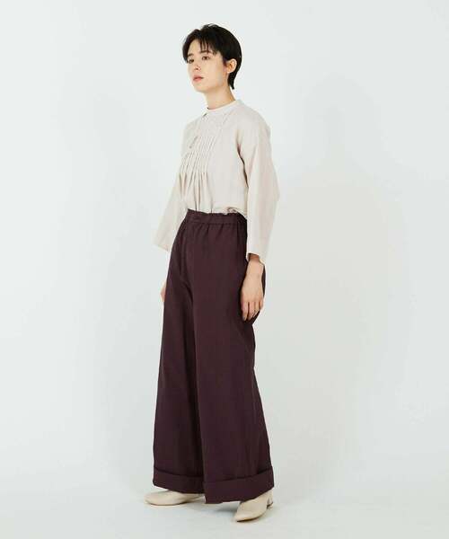 「conges payes ADIEU TRISTESSE」 パンツ - ベージュ レディース_画像3