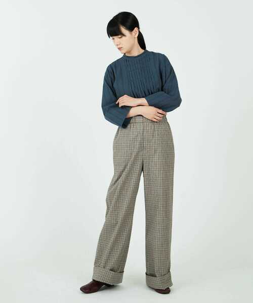 「conges payes ADIEU TRISTESSE」 パンツ - ベージュ レディース_画像9