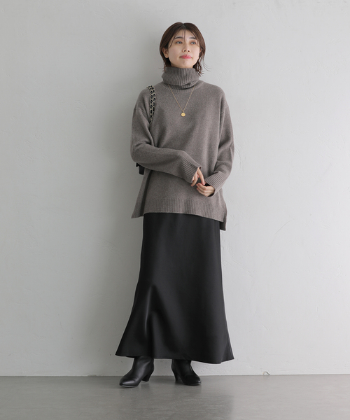 「La TOTALITE」 スカート 38 ベージュ レディース_画像4