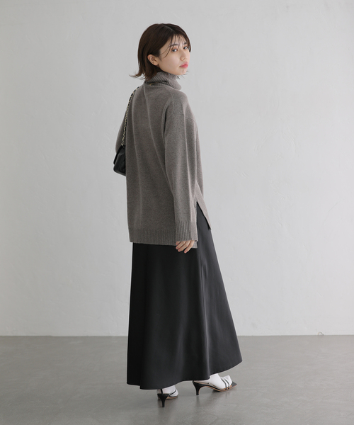 「La TOTALITE」 スカート 38 ベージュ レディース_画像6