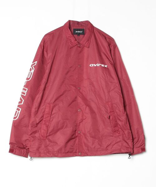 AVIREX（アヴィレックス） コーチジャケット X-LARGE バーガンディー 