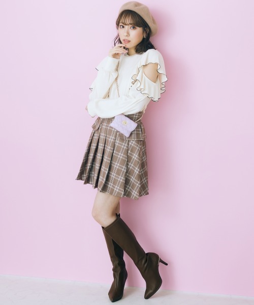 「marun」 長袖カットソー L アイボリー レディース_画像7