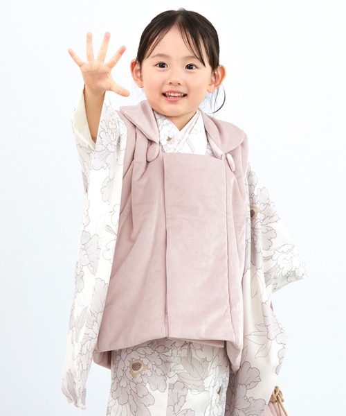 SOUBIEN（創美苑） 着物 「floro by SOUBIEN」3歳女の子用七五三セット