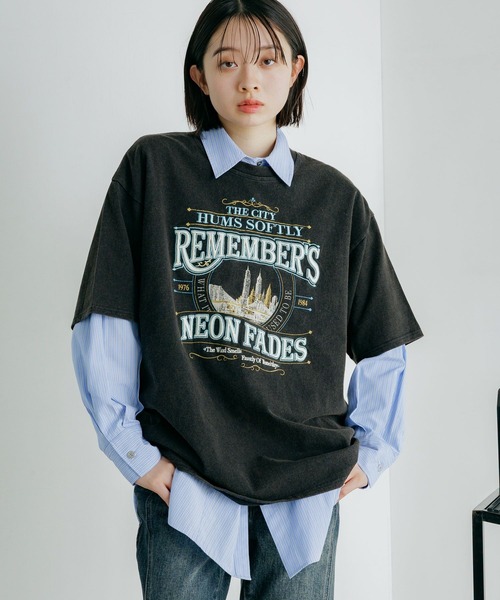 「PAGEBOY」 半袖Tシャツ FREE オートミール レディース_画像3