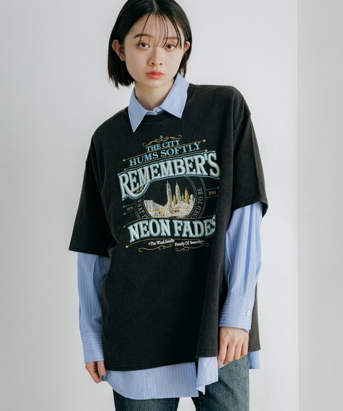 「PAGEBOY」 半袖Tシャツ FREE オートミール レディース_画像4