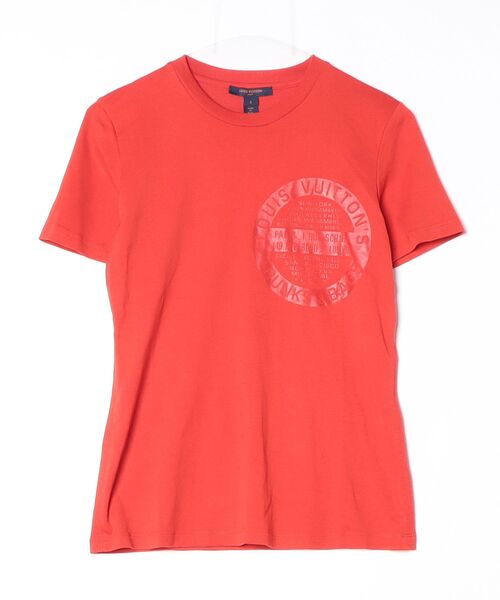 LOUIS VUITTON（ルイ・ヴィトン） 半袖Tシャツ S レッド レディース