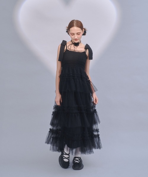 Lovilyn キャミソールワンピース SMALL ホワイト レディース 
