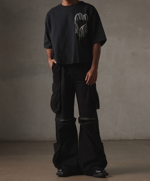 GRANCY ブラックカーゴパンツ M GRANCY カーゴパンツ M ブラック メンズ : ZOZOTOWN Yahoo!店 - 通販