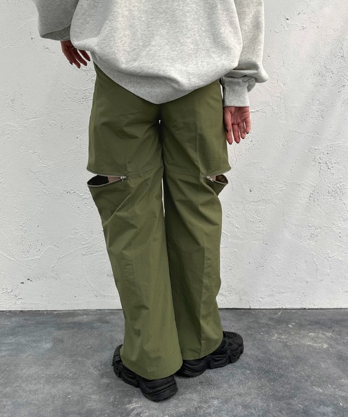 「apres jour mignon」 パンツ X-LARGE ブルー レディース_画像5