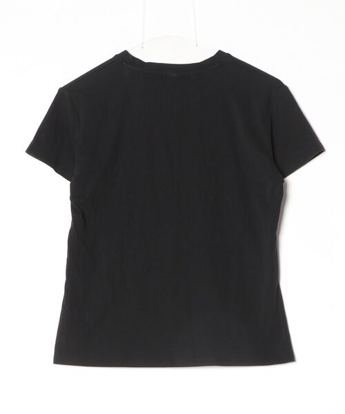 「Fiorio」 半袖Tシャツ - ブラック レディース_画像2