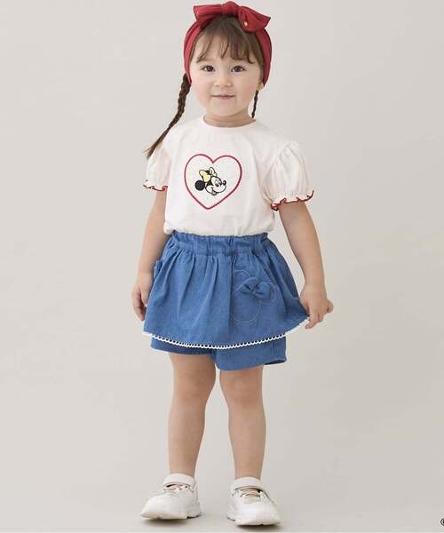 BOBO CHOSES（ボボショーズ） スカート Color Block pleated woven