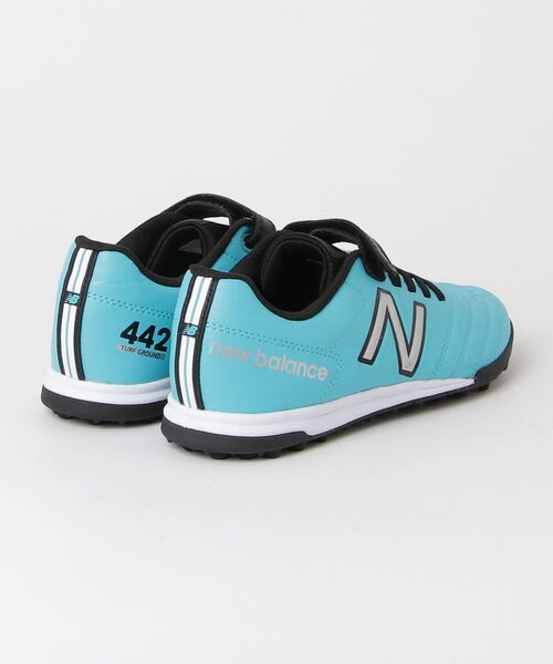 「New Balance」 ローカットスニーカー 22cm ブルー レディース_画像2