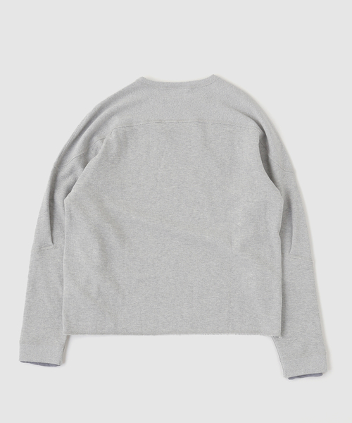SAN SAN GEAR 長袖カットソー ライトグレー スポーツウェア SAN SAN GEAR tシャツ SAN SAN GEAR / サンサンギア ROLLABLE CREW