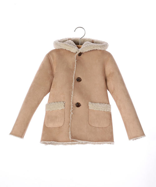SHIPS（シップス） コート ムートンコート SHIPS KIDS:エコ ムートン