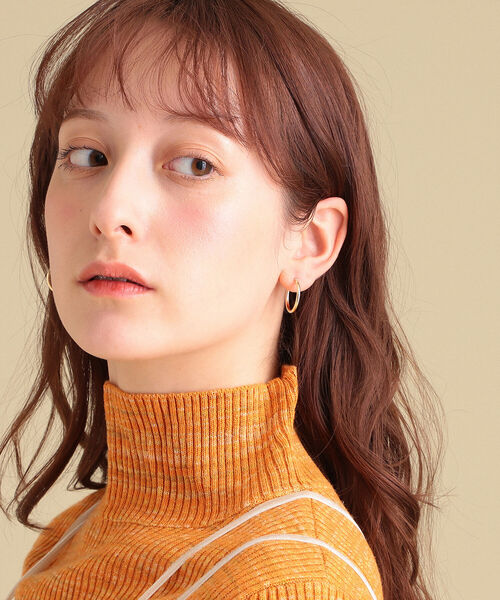 Ray BEAMS K10 フープピアス M Ray BEAMS（レイ ビームス） ピアス 「7/31値下げ」Ray BEAMS / K10