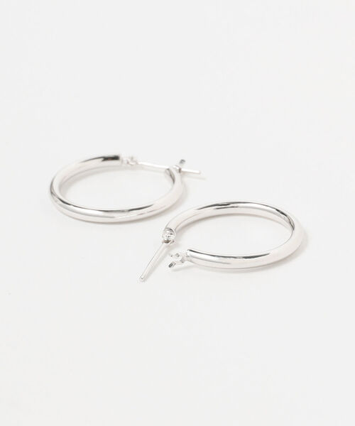 Ray BEAMS（レイ ビームス） ピアス Ray BEAMS / K10 フープピアス M