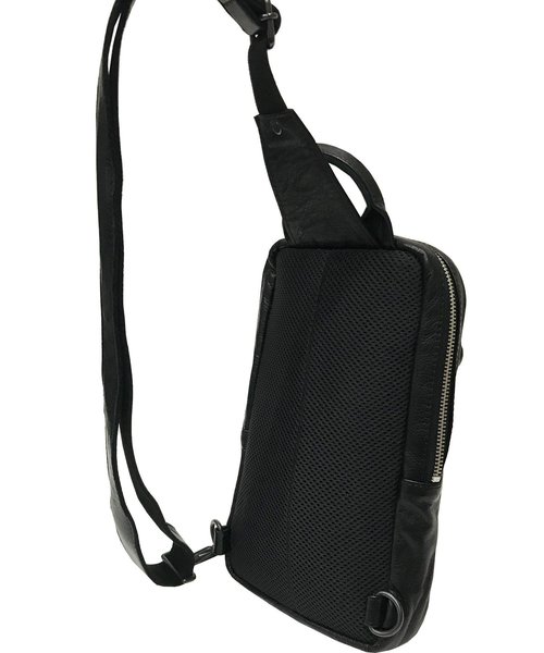 DECADE ウエストポーチ カウレザー・ボディショルダーバッグ