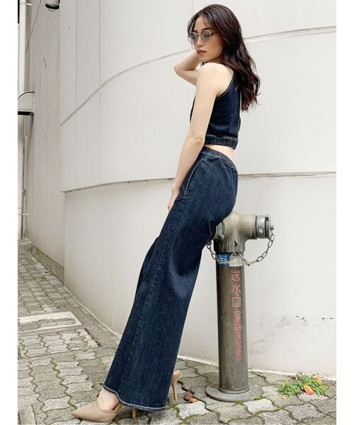 GYDA サロペット オーバーオール GYDA（ジェイダ） サロペット オーバーオール BACK ZIPデニム