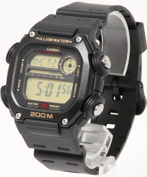 CASIO 腕時計 カシオ/ 200m防水 デジタル クォーツ ラバーベルト
