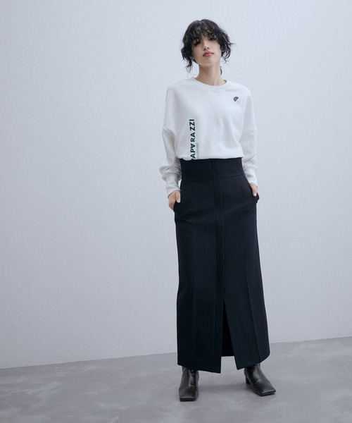 ADAM ET ROPE'（アダムエロペ） ロング スカート リーンマキシスカート