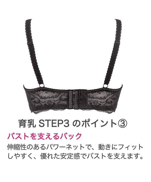 BRADELIS NewYork ブラジャー ヴィオラステップ3ブラ22A1