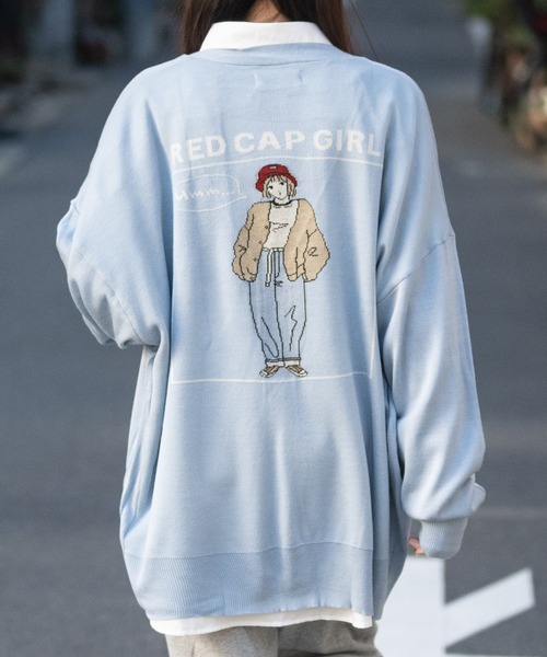 RED CAP GIRL カーディガン 「a-r」「Red Cap Girl/レッド