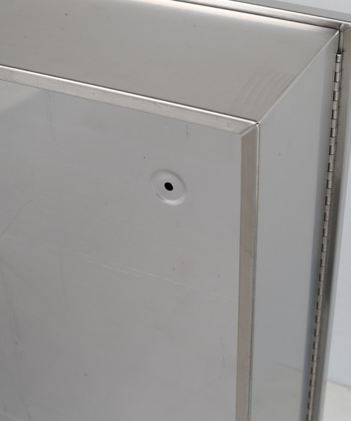 DULTON 鏡 STAINLESS STEEL CABINET/壁掛けミラー 収納付き