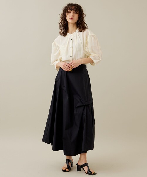 RUMCHE ラムシェ　ミックス　ツイードスカート　人気 Tuche スカート Tuche/トゥシェ ハレの日style ミックスツイード