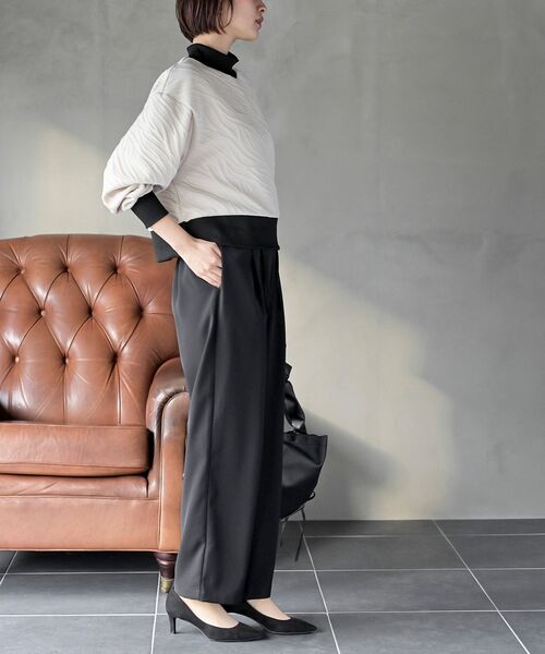 r・p・s パンツ ハイウエストハトメタックパンツ レディース