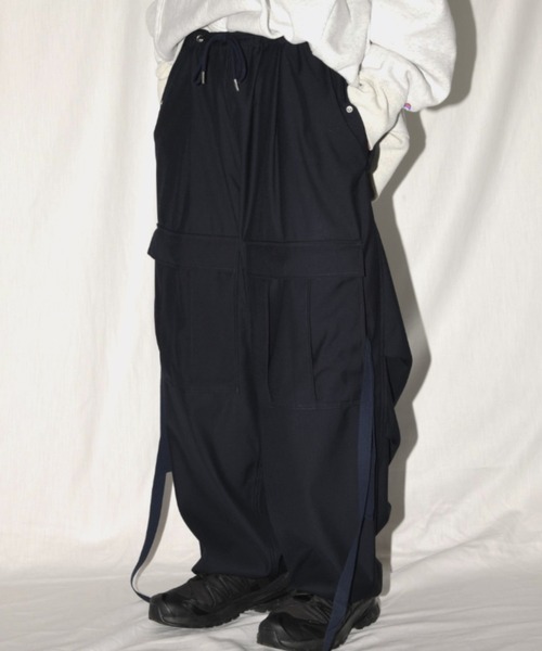 カーゴパンツ M-51カーゴポケット ルーズパンツ/Rebuilt field trousers (T/R) メンズ レディース