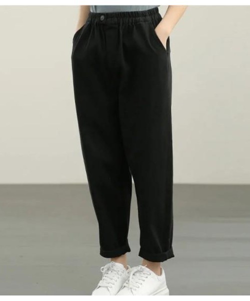 パンツ ツイルワイドテーパードパンツ レディース メンズ : ZOZOTOWN