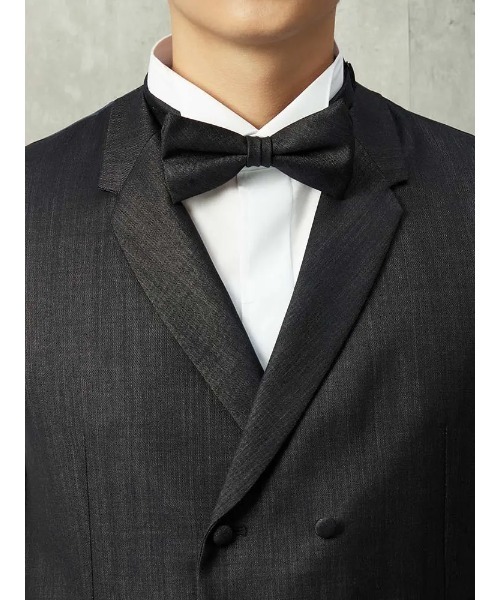 Saint Laurent ウール タキシード セットアップ ブラック Perfect Suit FActory セットアップ 「ダブルベスト付」デニム調