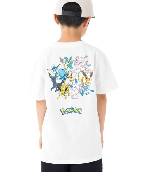 ポケモン　zozotown コラボ　Tシャツ　長袖　ポケットモンスター　ロゴ ポケモンロンT（Tシャツ/カットソー）｜Right-on（ライトオン
