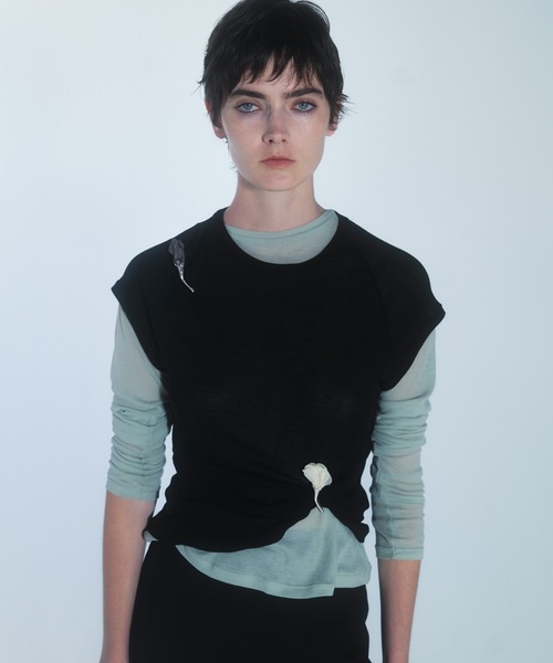 ブローチ 「IRIS 47」bara broach BO92　 レディースの画像
