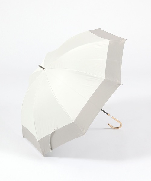 イイダ傘店　長傘　ベージュ Amazon.co.jp: Waterfront 長傘 雨傘 LESS IS MORE 16K花びらき