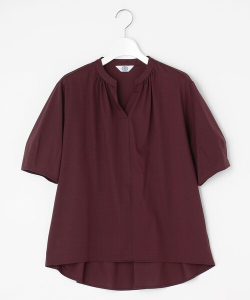 tシャツ 「接触冷感」プレーティングジャージー ペプラム カットソー レディース tシャツ 「接触冷感」プレーティングジャージー ペプラム