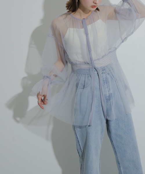 viviennewestwood チュール　チュニック チュールラッフルチュニック(シャツ／ブラウス)｜トップス