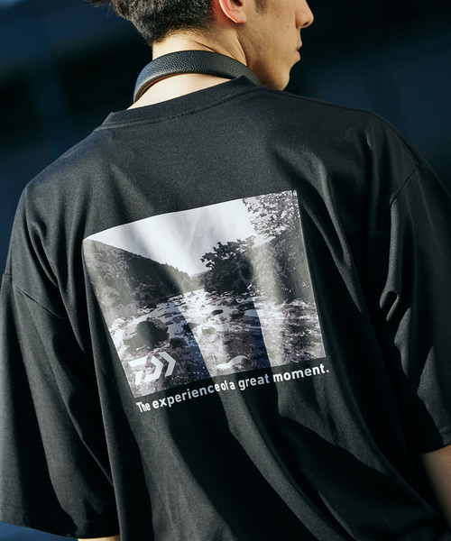 nagoune/別注 WEP print T- shirt